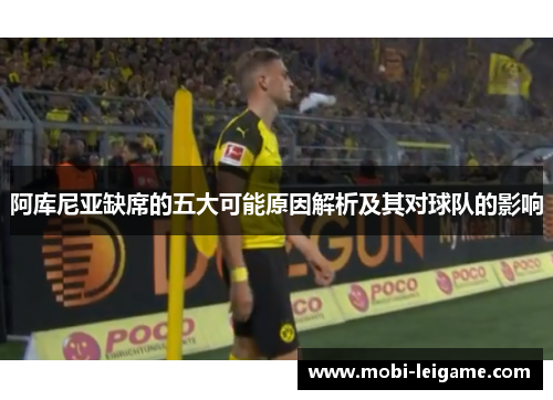 阿库尼亚缺席的五大可能原因解析及其对球队的影响